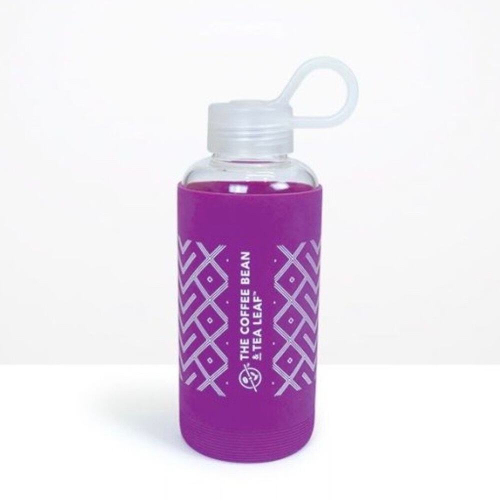 A680-B • Karma Glass Water Bottle with Silicone Sleeve